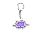 raraのゆるかわTシャツ屋さんのマクロファージ Acrylic Key Chain