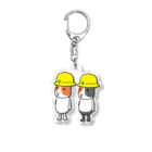 大谷健太のペアルックヘルメットモルモット Acrylic Key Chain