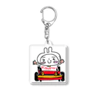 未来へつなぐ、情熱！感動！かごしま大会のじゃんけんマン×電くるサッカー Acrylic Key Chain