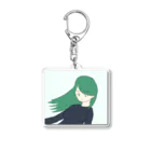 水草のナウ・ガール４８ Acrylic Key Chain