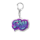 スロータイプ書店 Slowtype Booksのshy シャイ 119 Acrylic Key Chain