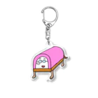 岩渕ケーシンofficialstoreの｢かまぼこ犬｣  Acrylic Key Chain