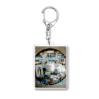 B-MOVIEのand music Acrylic Key Chain