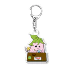 こもびーとよっしーのお店のモグモグこもびー Acrylic Key Chain