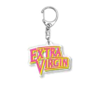 extravirginのextra virgin アクリルキーホルダー