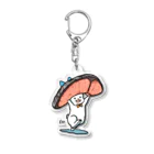 山村遥の焼鮭ぴぱ Acrylic Key Chain