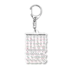 U Libraryの複素環＋英名(有機化学) Acrylic Key Chain