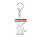 ほほらら工房 SUZURI支店のSuperokame アクリルキーホルダー