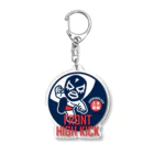 LUCHAのFRONT HIGH KICK Acrylic Key Chain