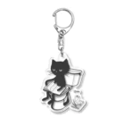 Design For Everydayのトイレット•キャット Acrylic Key Chain