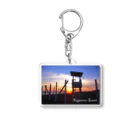 photo-kiokuの湘南夕景 Acrylic Key Chain