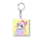 兄さん姉さんのかわいい女の子 Acrylic Key Chain