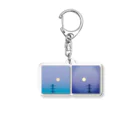 Bonne-bonticcanoのビーバームーン Acrylic Key Chain