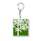 bolesのiced tree Green Acrylic Key Chain