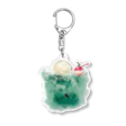 へーはちのみせのクリームソーダ Acrylic Key Chain