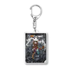 月が輝くこんな夜にの門番 Acrylic Key Chain