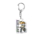 nidan-illustrationの“ZIG-ZAG” 1 Acrylic Key Chain