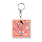 メイド　ミー　チャムのgenki　おに Acrylic Key Chain