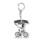 nidan-illustrationの"SWEET STEEL Cycles" #1 Acrylic Key Chain