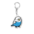 Cody the LovebirdのChubby Bird 大型セキセイインコ Acrylic Key Chain