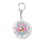 “すずめのおみせ” SUZURI店のぜんそくです☆ご理解ください Acrylic Key Chain