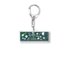 ぽんぽこあんぽんたんのエモい黒板　緑 Acrylic Key Chain