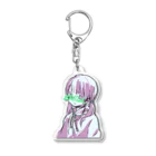 労災ひっぷほっぷのChill イラスト アクリルキーホルダー Acrylic Key Chain