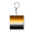 ぽぬぞぬのグラデーション　プライドフラッグ　ゲイ　ベア Acrylic Key Chain