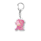 アマビエちゃんショップのサクラあまびえちゃん Acrylic Key Chain