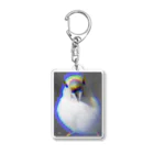 うｐこむのTHE 文鳥　バイツァ ダスト！！ Acrylic Key Chain