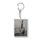 さまんさ758の鉛筆を持つ手 Acrylic Key Chain