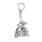 nidan-illustrationの"BITE the HILL" Acrylic Key Chain