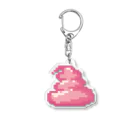 まりくそアンテナSHOPのうんこちゃん♀ Acrylic Key Chain