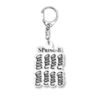 huroshikiのSPring-8 Acrylic Key Chain