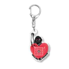 みにゃ次郎のどすとらいく Acrylic Key Chain