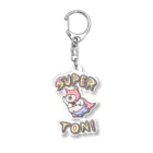 【Yuwiiの店】ゆぅぅぃーのSUPER★TON!! アクリルキーホルダー