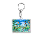 🌿Art shop Kano🌿のSea of a sunflower Acrylic Key Chain