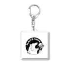 BLACK&WHITEの店頭販売用 Acrylic Key Chain