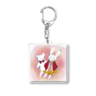 Art☆Magicのだぶるうさぎ Acrylic Key Chain