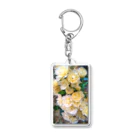 Natsumex Teleido-Worksのlittle flower"beauty of simplicity" アクリルキーホルダー