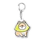 ほんわかしばいぬのおつかれもん(文字なし) Acrylic Key Chain