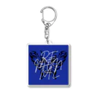 REMENTAL🦋のREMENTAL BLUE Acrylic Key Chain