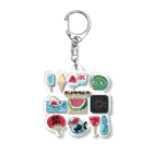 すとろべりーガムFactoryのドットSummer Acrylic Key Chain