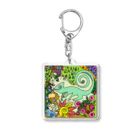 爆裂グッズのchameleonsmile アクリルキーホルダー