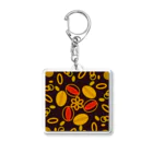 pastelia　shopの秋のアーモンド前夜祭‥Autumnalmondfestival☕ Acrylic Key Chain