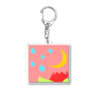 pastelia　shopのちゅーりっぷとあめ Acrylic Key Chain