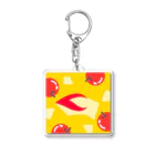 pastelia　shopのまんまるりんごだよ🍎 Acrylic Key Chain