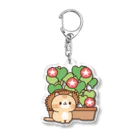 DECORのネコがいっぱい/あさがおver. Acrylic Key Chain