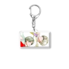 タケノコ八の懐かしい絵柄 Acrylic Key Chain