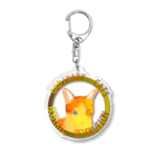 『NG （Niche・Gate）』ニッチゲート-- IN SUZURIのOrdinary Cats01h.t.(秋) Acrylic Key Chain